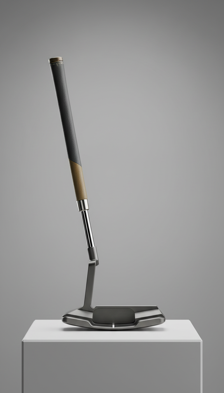 CNC-Milled Putter With Weighted Balance