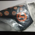 Scotty Cameron HeadCover Tour Only White & Orange Dancing Circle